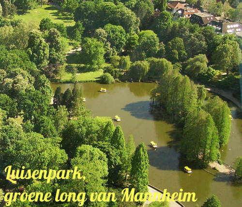 Luisenpark , een groene long van de stad